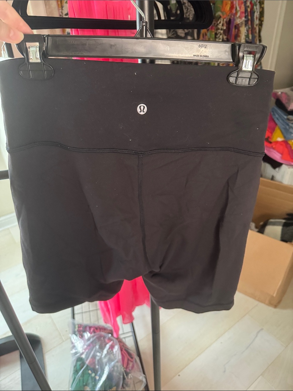 lululemon athletica Black High-Rise Bike Shorts